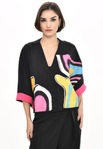 Load image into Gallery viewer, JB Top Short Kimono Yadia
