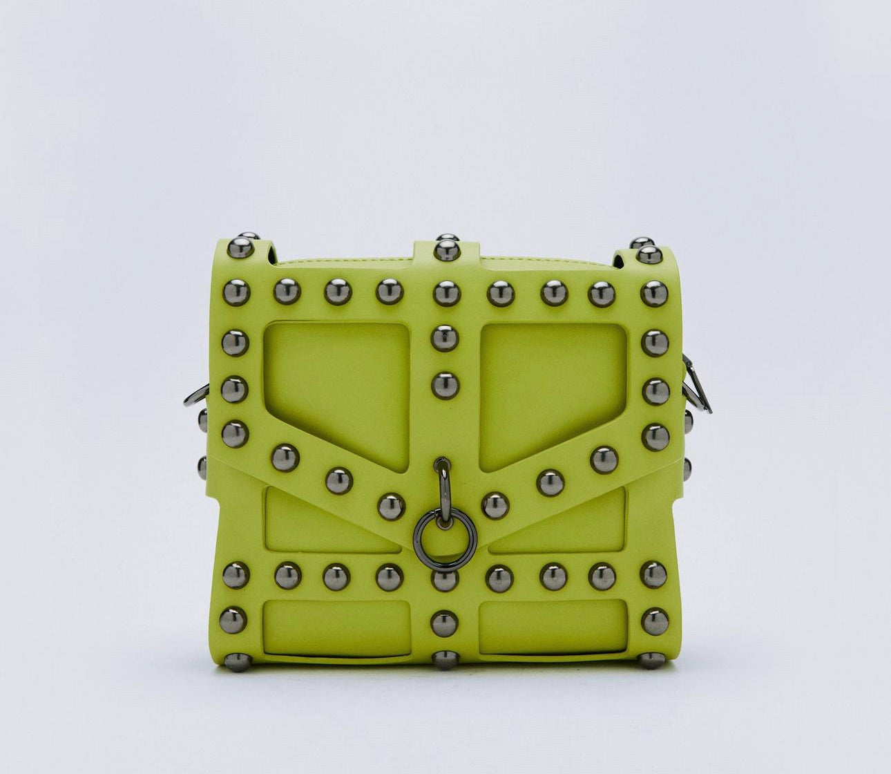 Hardness Studs Details Brossbody Bag