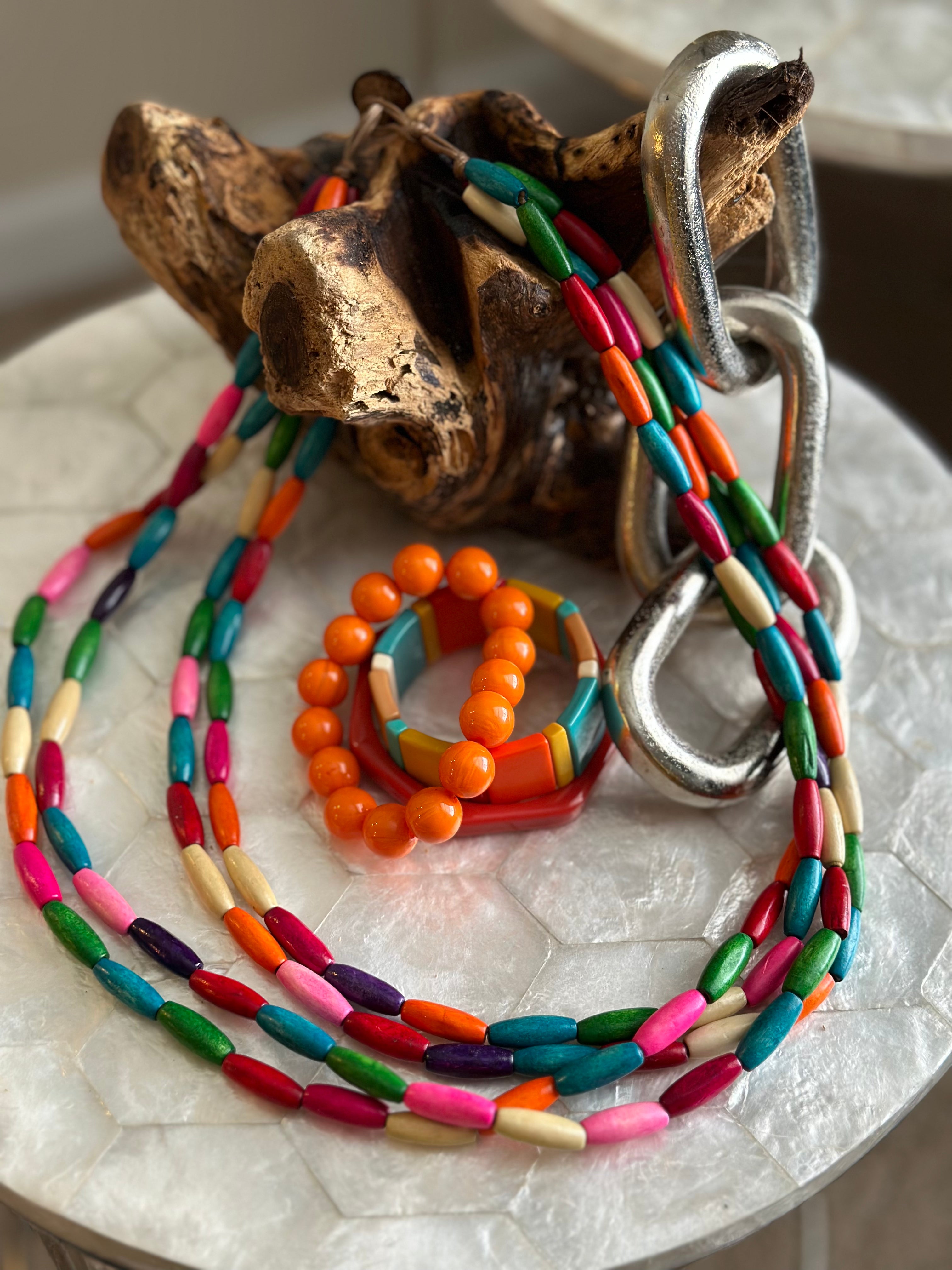 Colorful Layered Necklace