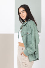 Load image into Gallery viewer, Knit Casual Shacket-Jacket
