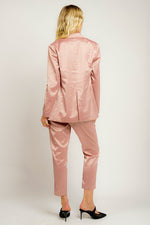 Load image into Gallery viewer, Two Piece Satin Suit Set
