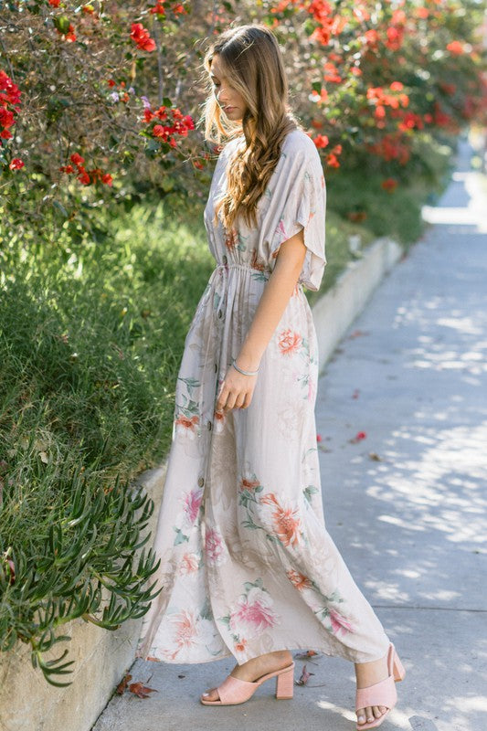 Kimono Maxi Dress