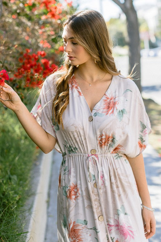 Kimono Maxi Dress