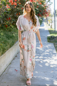 Kimono Maxi Dress