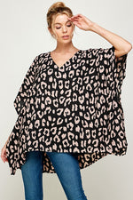 Load image into Gallery viewer, Leopard Print Oversized Top
