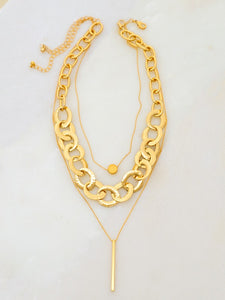 Layer Chain Necklace set