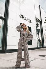 Load image into Gallery viewer, Stripe Jumpsuit
