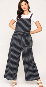 Load image into Gallery viewer, Striped Jumpsuit
