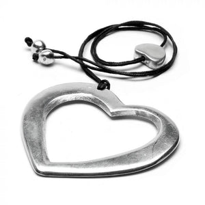 Vestopazzo Big Heart Pendant Necklace