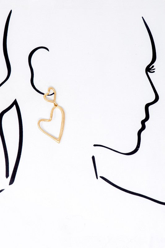 Double hoop earrings