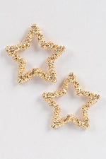 Load image into Gallery viewer, Glitter Star Earrings
