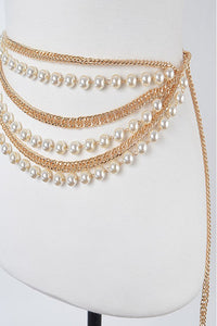 Oversize Layered Chain Belt