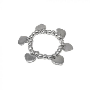 Vestopazzo Heart Elastic Bracelet