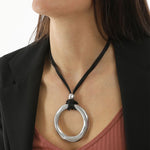 Load image into Gallery viewer, Vestopazzo Multi-string Pendant Hoop
