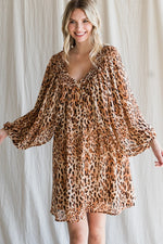 Load image into Gallery viewer, Leopard Print Dress
