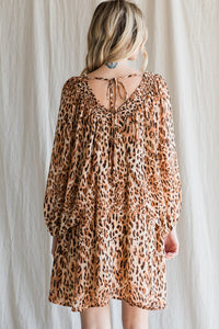 Leopard Print Dress