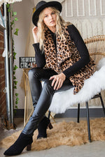 Load image into Gallery viewer, Leopard Vest Jacket
