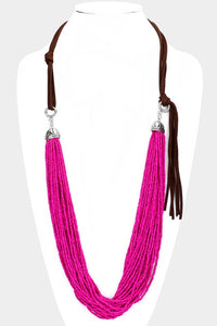 Multi Layered Long Necklace