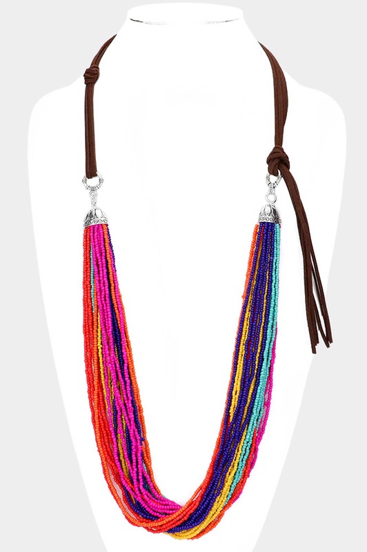 Multi Layered Long Necklace