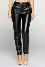 Load image into Gallery viewer, High Waist Front Seam Detail Pants
