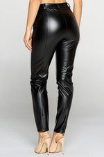 Load image into Gallery viewer, High Waist Front Seam Detail Pants
