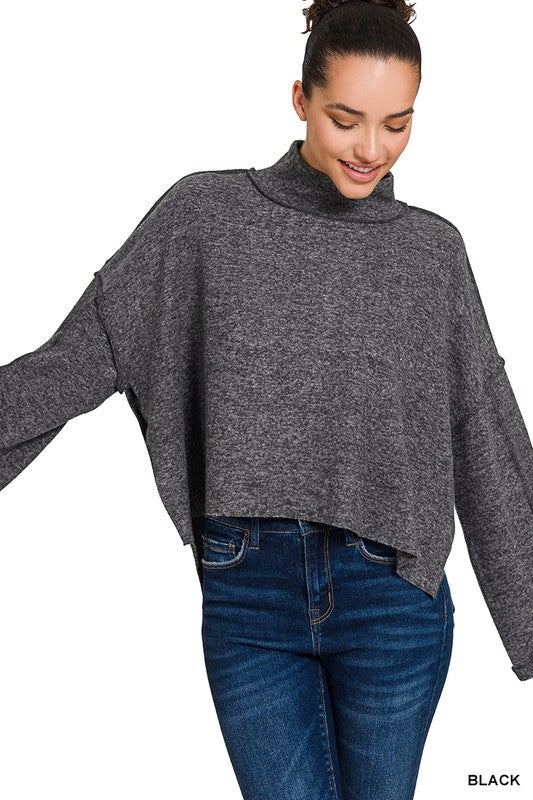 Mock Neck Sweater