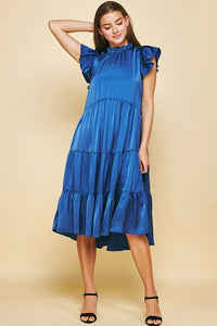 Tiered Midi Dress