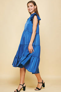 Tiered Midi Dress