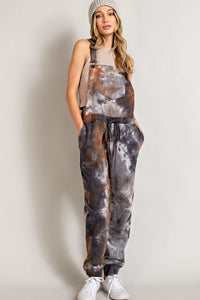 Washed Tie Dye Overall