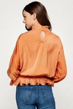 Load image into Gallery viewer, Ruffle Pleated Blouse
