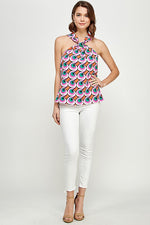 Load image into Gallery viewer, Printed Halter Top
