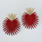 Load image into Gallery viewer, Colored Metal Spikes Earrings
