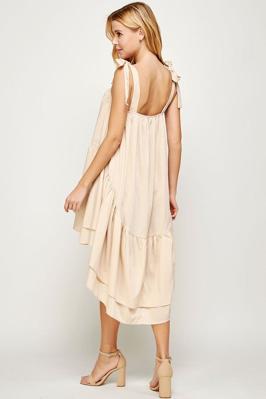 Double Layered Hi-Lo Tunic/Dress