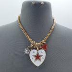 Load image into Gallery viewer, Heart Shape Charms Pendant Necklace
