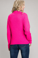 Load image into Gallery viewer, Ribbed Knit Cropped Sweater
