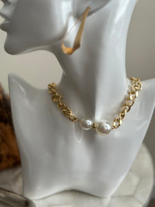 Faux Pearl Necklace