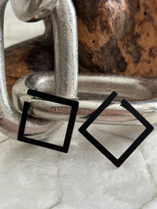 Square Hoop Earrings