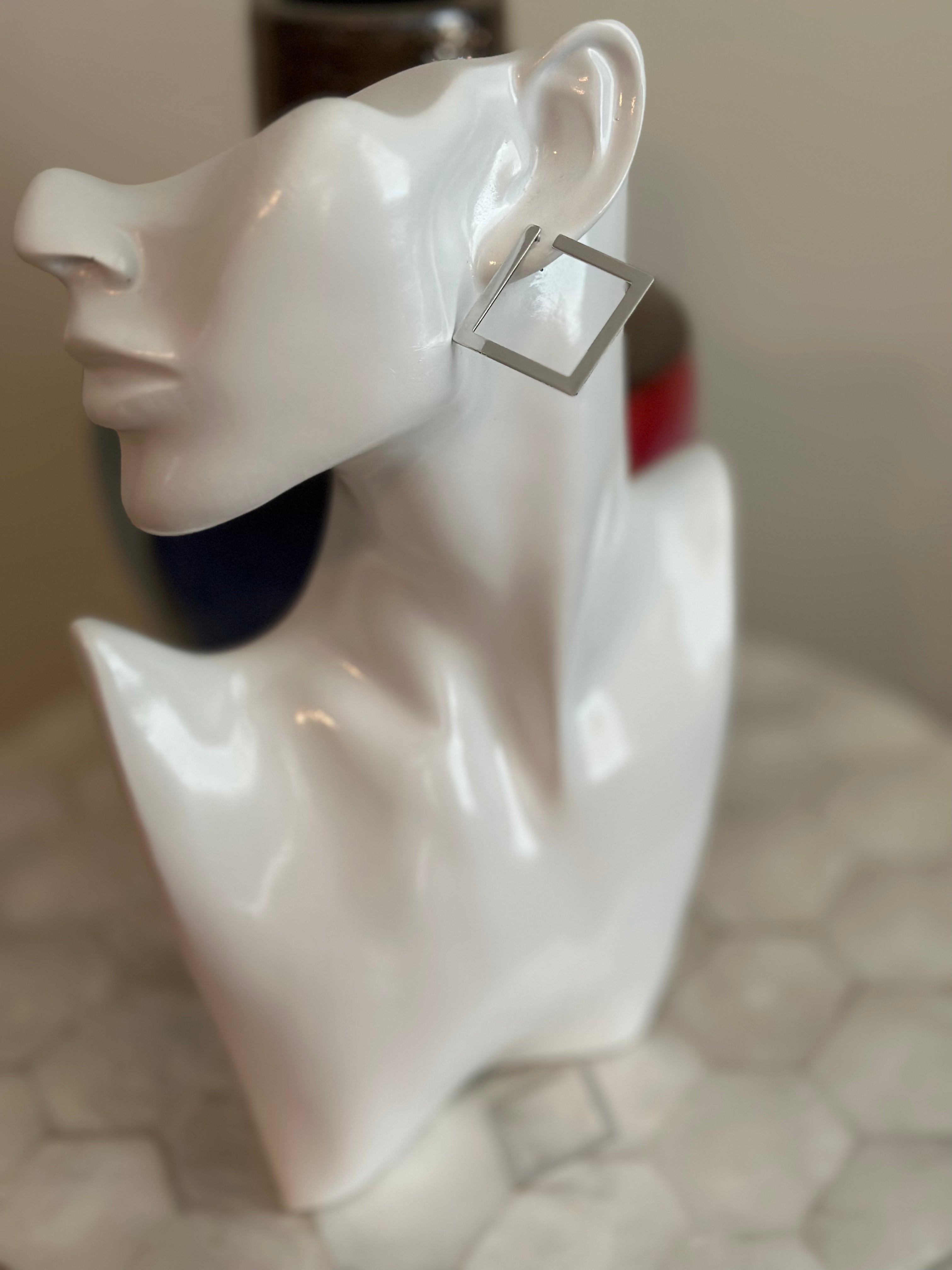 Square Hoop Earrings