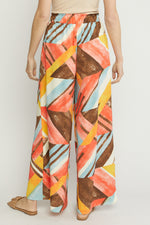 Load image into Gallery viewer, Print Wide Leg Pants
