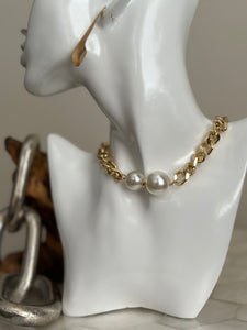 Faux Pearl Necklace