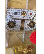 Load image into Gallery viewer, Mosaic Clutch Purse
