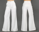 Load image into Gallery viewer, White Pants &amp; Blazer Set
