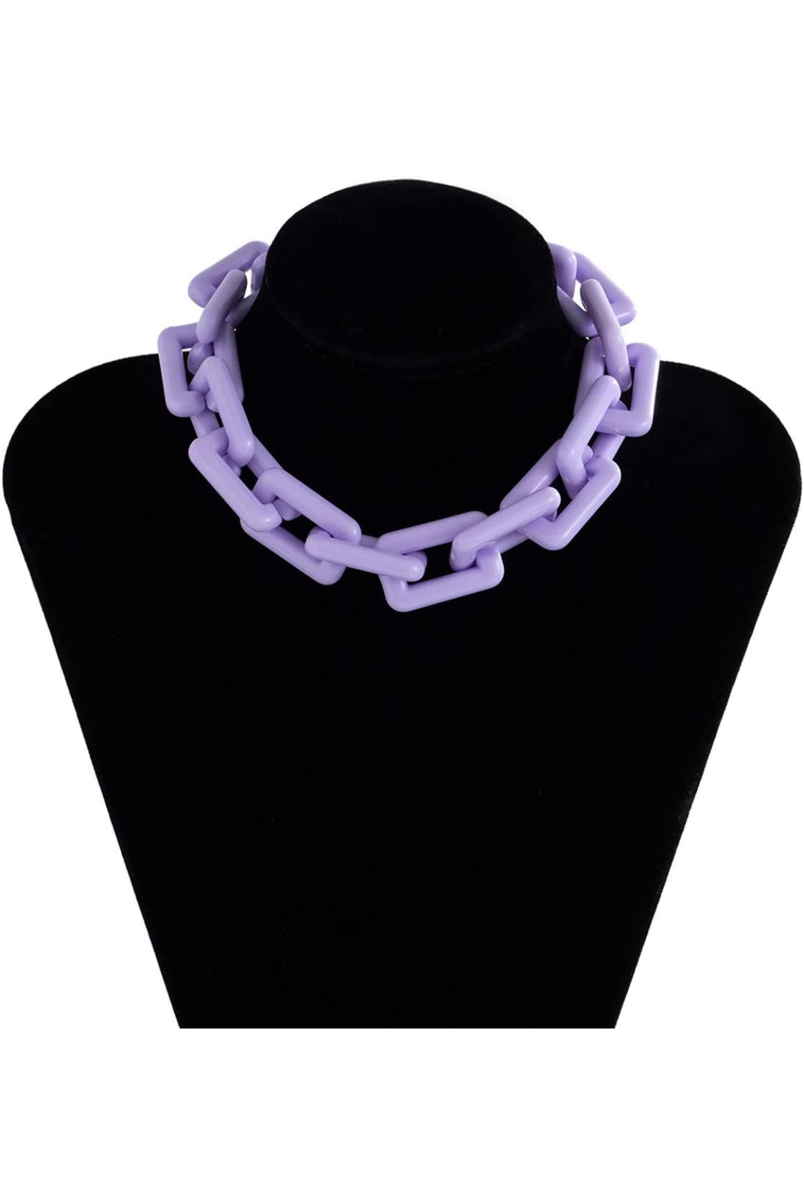 Acrylic Link Chain Necklace