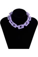 Load image into Gallery viewer, Acrylic Link Chain Necklace
