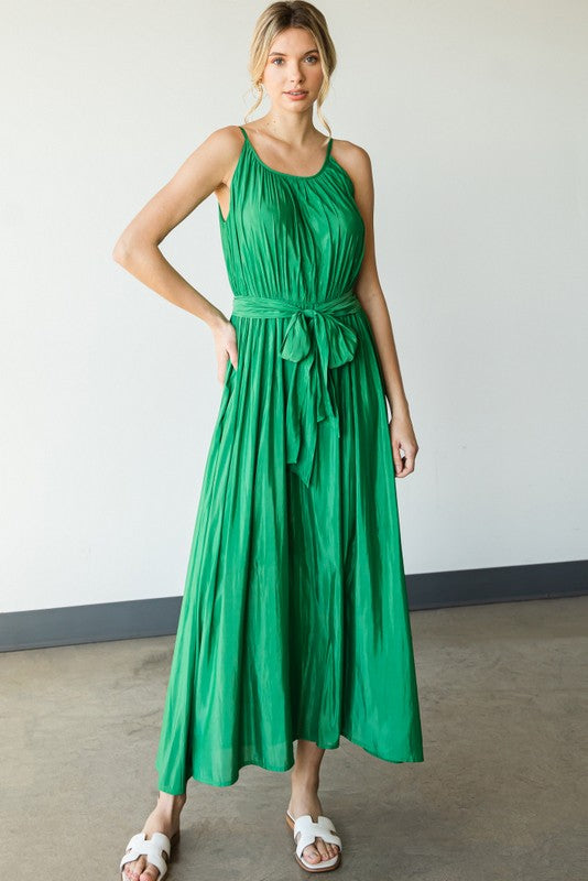 Kelly Green Maxi Dress