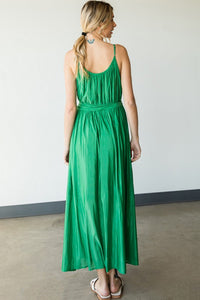 Kelly Green Maxi Dress