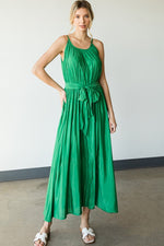 Load image into Gallery viewer, Kelly Green Maxi Dress
