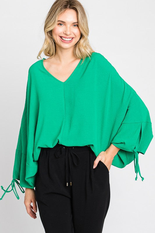 Dolman Sleeve Tunic Top