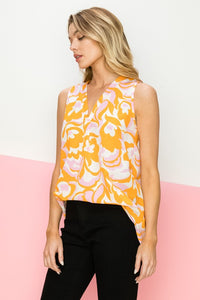 Retro Sleeveless Top