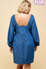 Load image into Gallery viewer, Soft Denim Dress
